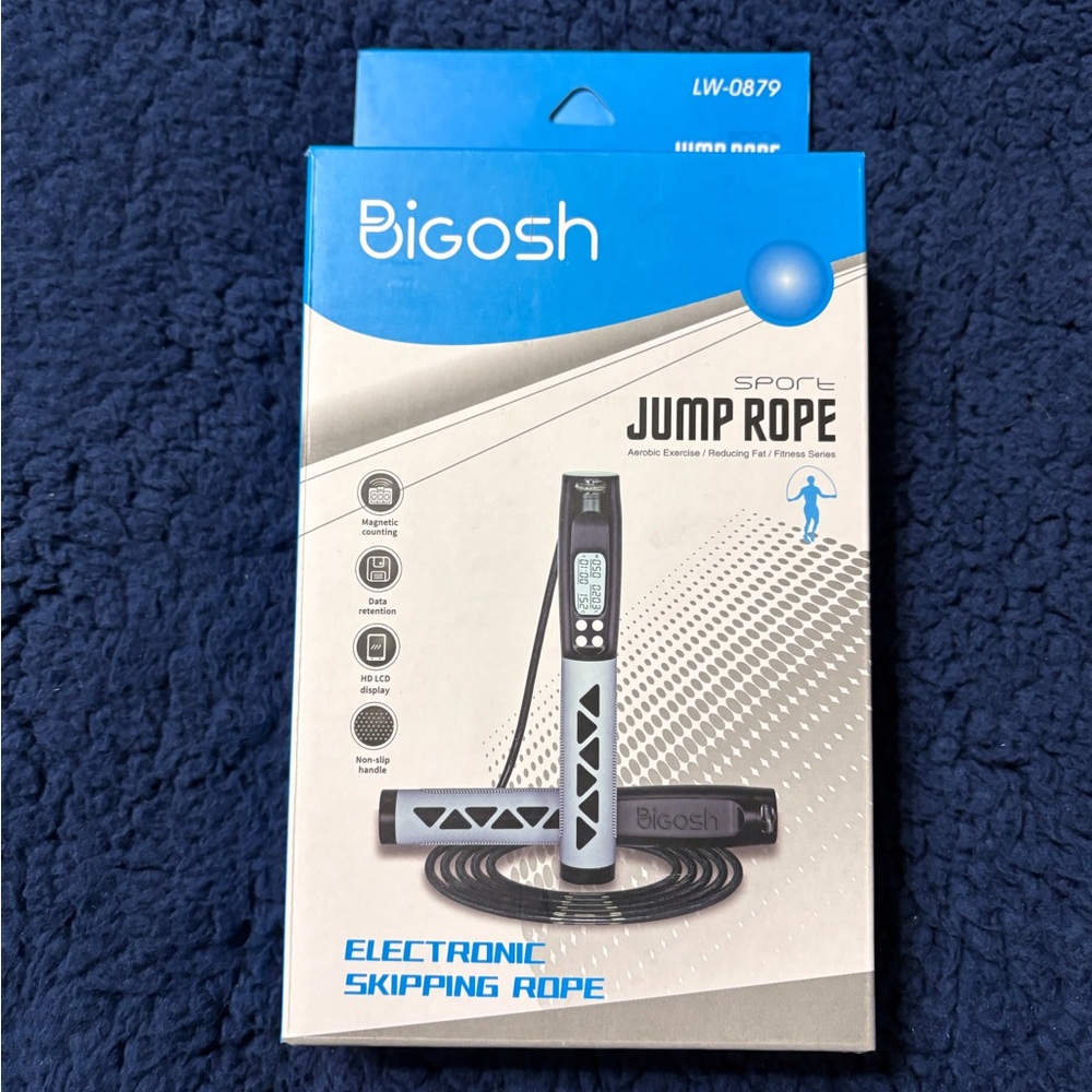 Bigosh Electronic Weighted Skipping Rope